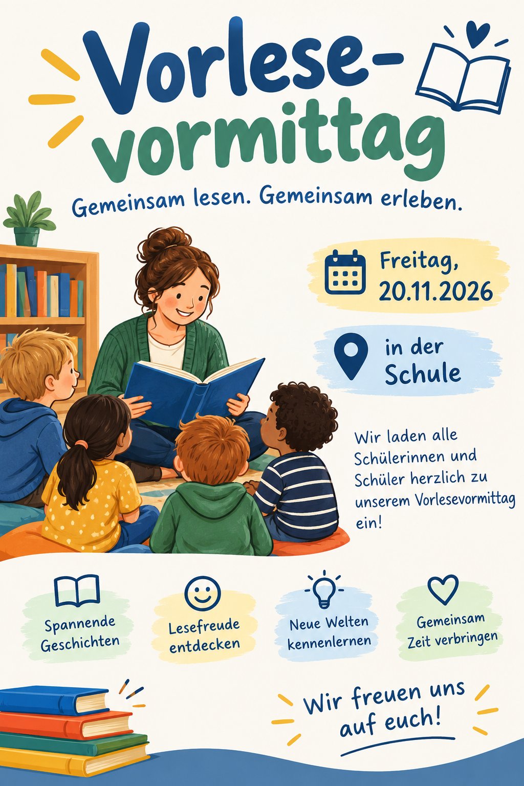 Vorlesevormittag am ...