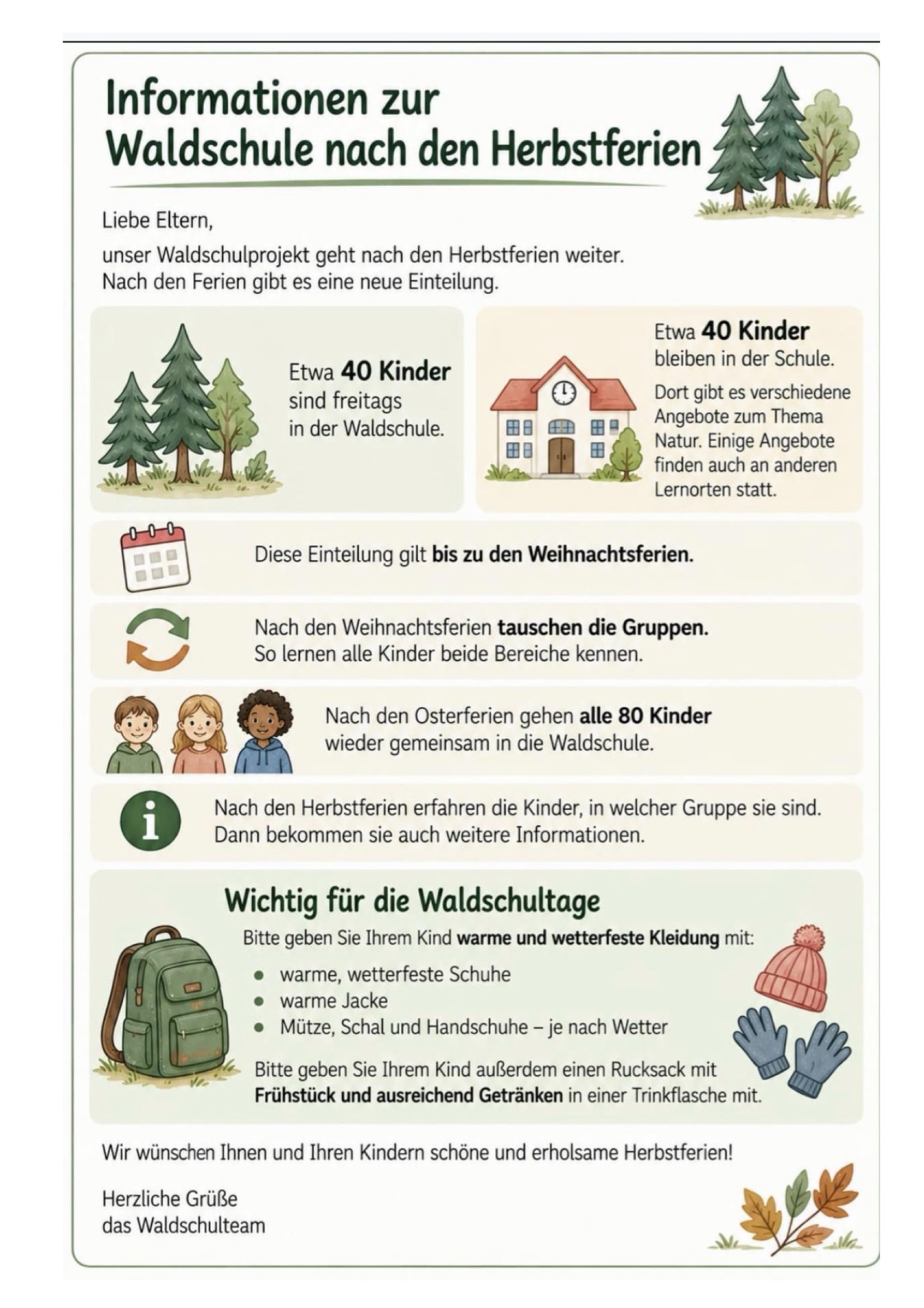 Waldschule Winter